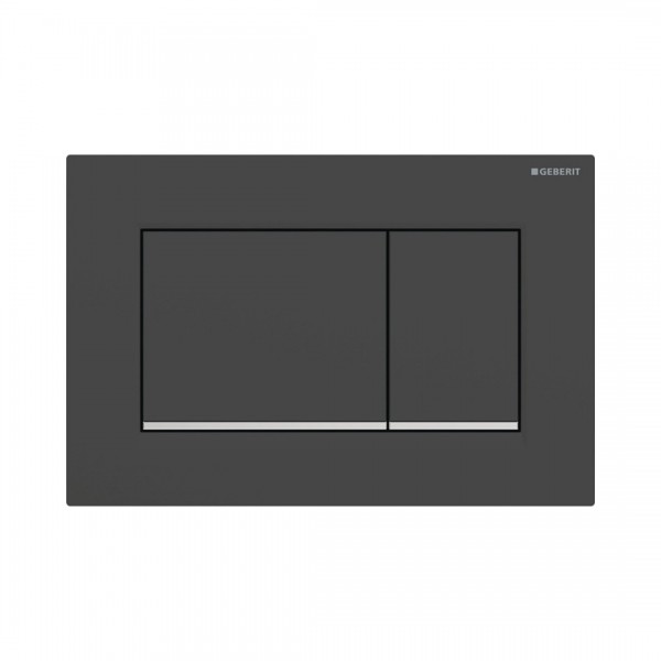 Geberit Sigma 30 przycisk spłukujący czarny mat/chrom 115883141