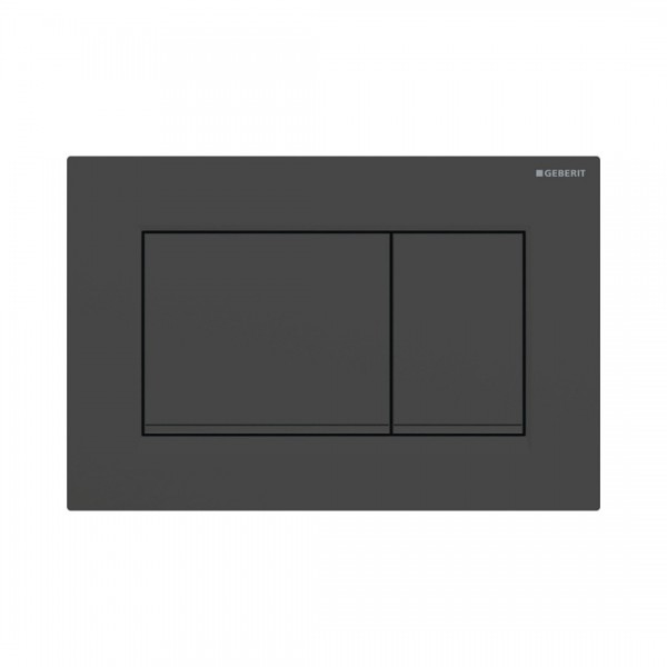 Geberit Sigma 30 przycisk spłukujący czarny/czarny mat 115883161
