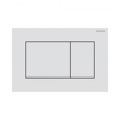 Geberit Sigma 30 przycisk spłukujący biały mat/chrom błyszczący 115883JT1