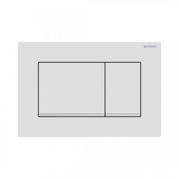 Geberit Sigma 30 przycisk spłukujący biały mat/chrom błyszczący 115883JT1