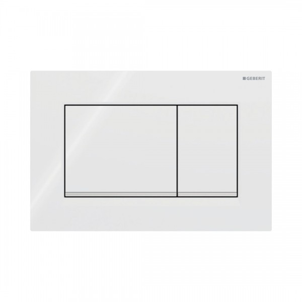 Geberit Sigma 30 przycisk spłukujący biały/chrom/biały 115883KJ1