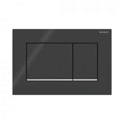 Geberit Sigma30 przycisk spłukujący czarny połysk/chrom połysk 115883KM1