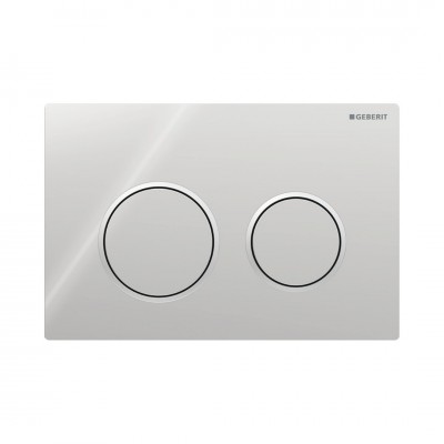 Geberit Omega 20 przycisk spłukujący chrom/chrom mat/chrom 115085KH1
