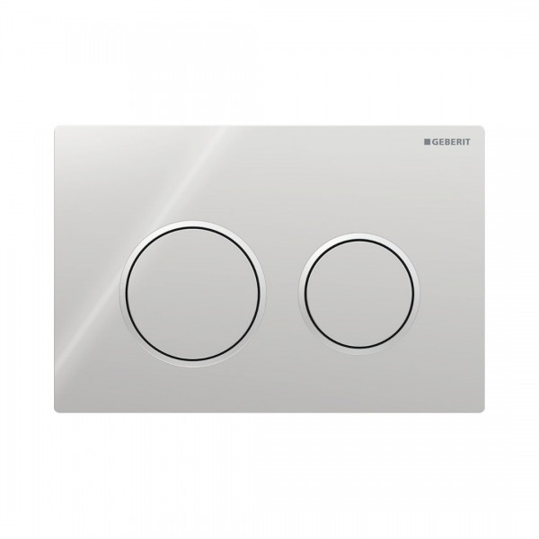 Geberit Omega 20 przycisk spłukujący chrom/chrom mat/chrom 115085KH1