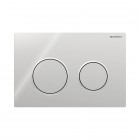 Geberit Omega 20 przycisk spłukujący chrom/chrom mat/chrom 115085KH1
