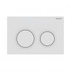 Geberit Omega20 przycisk spłukujący do WC biały mat 115.085.01.1