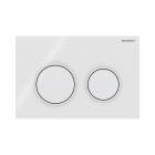 Geberit Omega20 przycisk spłukujący do WC biały 115.085.11.1