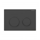 Geberit Omega20 przycisk spłukujący do WC czarny mat 115.085.16.1