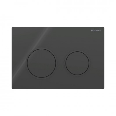 Geberit Omega20 przycisk spłukujący do WC czarny 115.085.DW.1