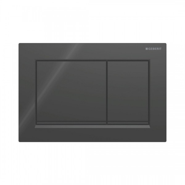 Geberit Omega20 przycisk spłukujący do WC czarny 115.080.DW.1