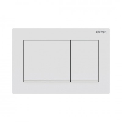 Geberit Omega20 przycisk spłukujący do WC biały mat 115.080.JT.1