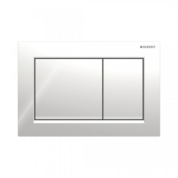 Geberit Omega 30 przycisk spłukujący chrom/chrom mat/chrom 115080KH1