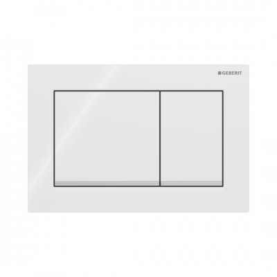 Geberit Omega 30 przycisk spłukujący biały/chrom/biały 115080KJ1