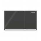 Geberit Omega 60 przycisk spłukujący szkło czarne 115081SJ1