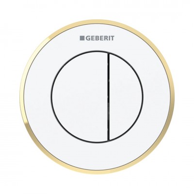 Geberit Typ 10 przycisk spłukujący do WC biały 116.056.KK.1