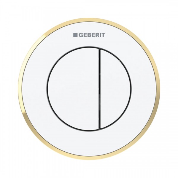 Geberit Typ 10 przycisk spłukujący do WC biały 116.056.KK.1