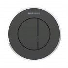 Geberit Typ 10 przycisk spłukujący do WC czarny 116.056.KM.1