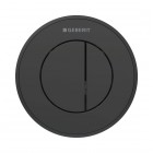 Geberit Typ 10 przycisk spłukujący do WC czarny 116.056.DW.1