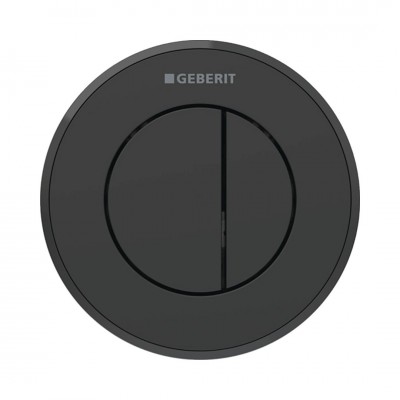 Geberit Typ 10 przycisk spłukujący do WC czarny mat 116.056.16.1