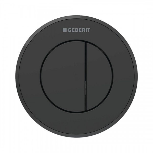 Geberit Typ 10 przycisk spłukujący do WC czarny mat 116.056.16.1
