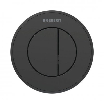 Geberit Typ 10 przycisk spłukujący do WC czarny 116.056.DW.1