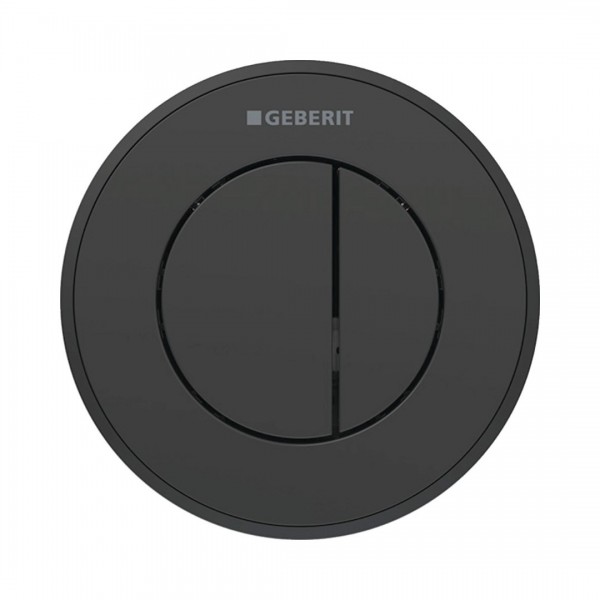 Geberit Typ 10 przycisk spłukujący do WC czarny 116.056.DW.1