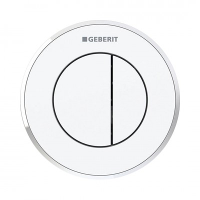 Geberit Typ 10 przycisk spłukujący do WC biały 116.056.KJ.1