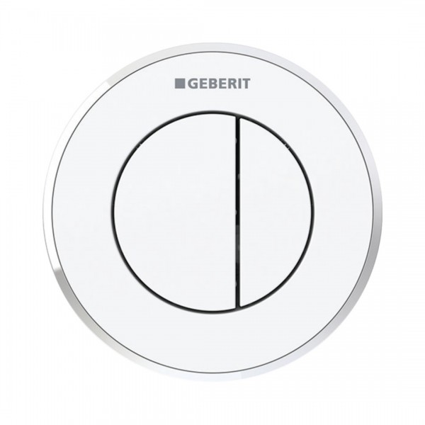 Geberit Typ 10 przycisk spłukujący do WC biały 116.056.KJ.1