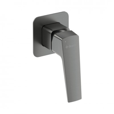 Deante Blur bateria prysznicowa podtynkowa titanium BQL_D44L