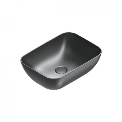 Catalano Green umywalka nablatowa 50x36 cm owalna czarny mat 0422510022