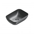 Catalano Green umywalka nablatowa 50x36 cm owalna czarny mat 0422510022