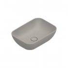 Catalano Green umywalka nablatowa 50x36 cm owalna tortora mat 0422510032