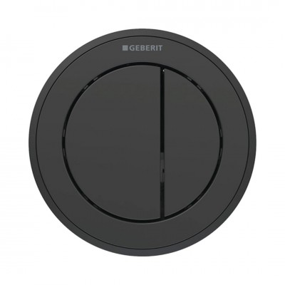 Geberit Typ 10 przycisk spłukujący do WC czarny 116.057.DW.1
