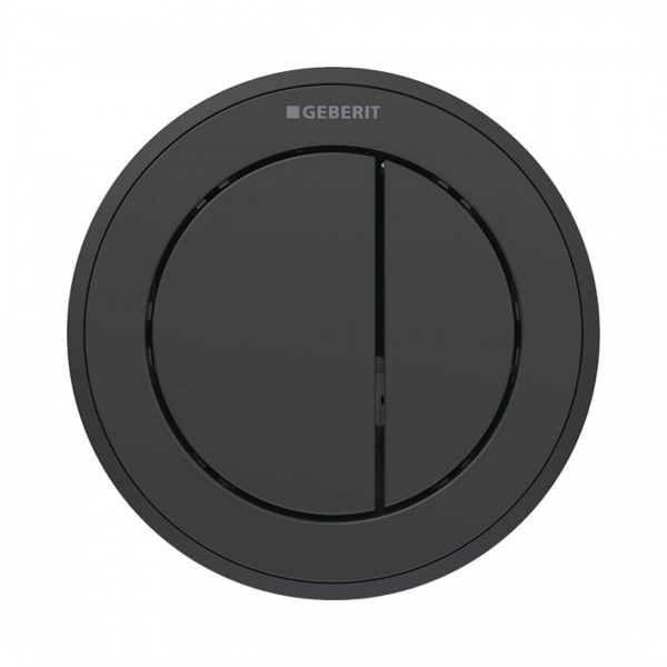 Geberit Typ 10 przycisk spłukujący do WC czarny 116.057.DW.1