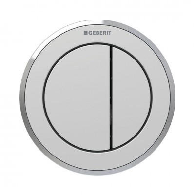 Geberit Typ 10 przycisk spłukujący do WC chrom mat 116.057.JQ.1