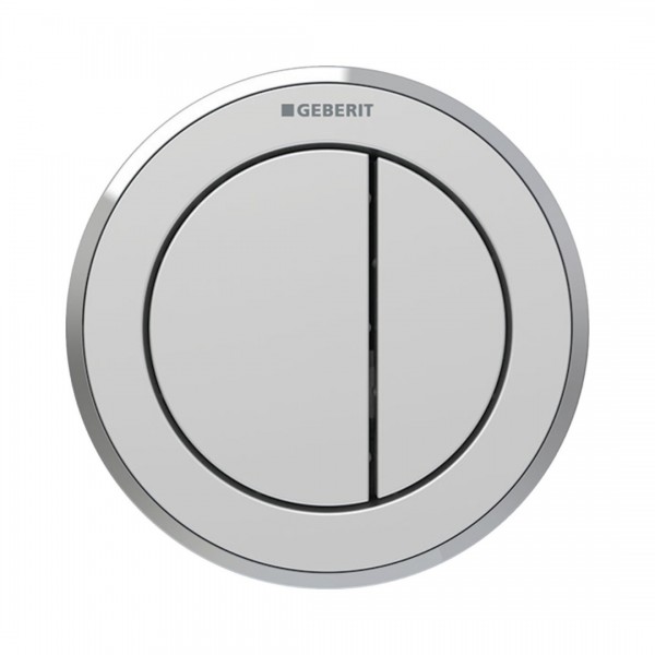 Geberit Typ 10 przycisk spłukujący do WC chrom mat 116.057.JQ.1