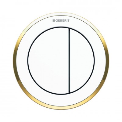 Geberit Typ 10 przycisk spłukujący do WC biały 116.057.KK.1