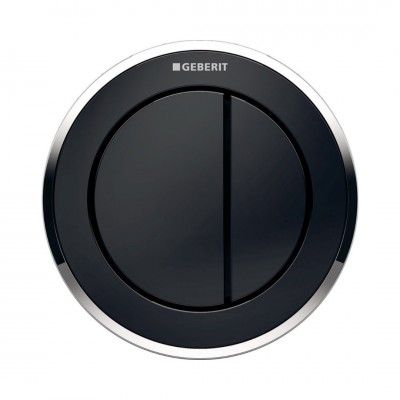 Geberit Typ 10 przycisk spłukujący do WC czarny 116.057.KM.1