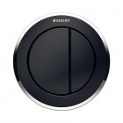 Geberit Typ 10 przycisk spłukujący do WC czarny 116.057.KM.1