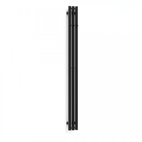 Oltens Stang (S) grzejnik łazienkowy 180x13 cm czarny mat 55024300