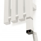 Oltens Stang S (e) grzejnik łazienkowy 180x18 cm elektryczny biały 55125000