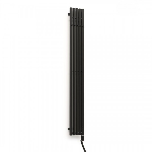 Oltens Stang S (e) grzejnik łazienkowy 180x23 cm elektryczny czarny mat 55126300
