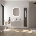 Oltens Stang S (e) grzejnik łazienkowy 180x28 cm elektryczny grafit 55127400