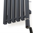 Oltens Stang S (e) grzejnik łazienkowy 180x28 cm elektryczny grafit 55127400