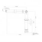 Oltens Jens syfon umywalkowy teleskopowy oszczędzający miejsce biały 02102000