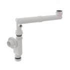 Oltens Jens syfon umywalkowy teleskopowy oszczędzający miejsce biały 02102000