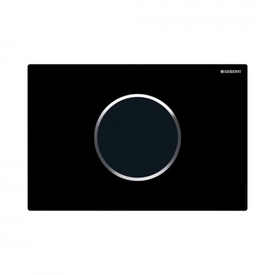 Geberit Sigma10 przycisk spłukujący do WC czarny 115.907.KM.6