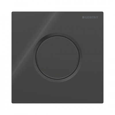 Geberit Typ01 przycisk spłukujący pneumatyczny do pisuaru czarny 116.011.DW.5