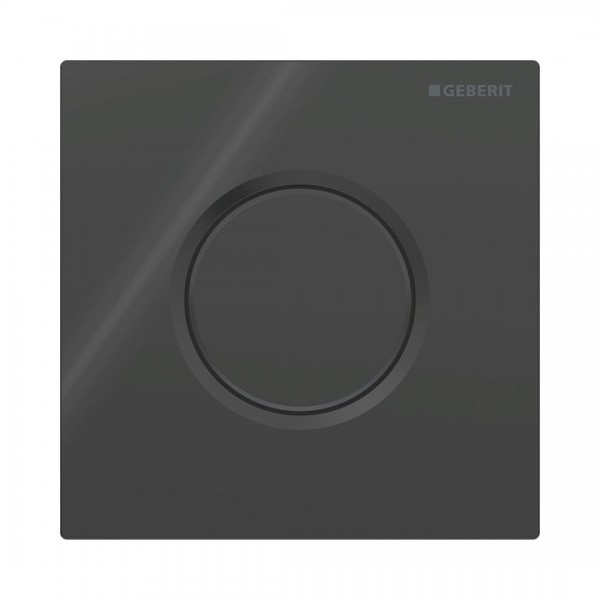 Geberit Typ01 przycisk spłukujący pneumatyczny do pisuaru czarny 116.011.DW.5