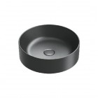 Catalano Zero umywalka nablatowa okrągła 45 cm czarny mat 0123450022